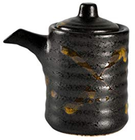 Japanischer Stil Keramik Öl Essig Olivenöl Flasche Topf Spender Sushi Sojasauce Flüssige Menage #21