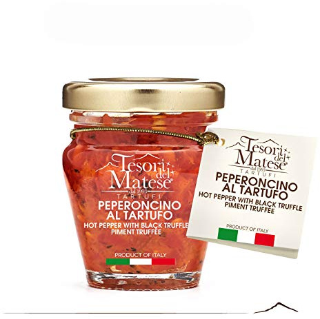 Italienisch Chili in Öl mit Trüffel | 80gr