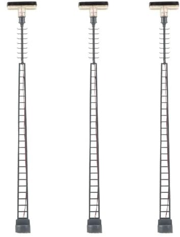 LED-Gittermast-Aufsatzleuchte, 3 Stück