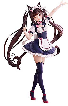 Jilijia 20CM Anime Nekopara Chocola Action Figure Anime Chocolate and Vanilla Sculpture Decoration Model Figure Figure Cute Beautiful Girl Series