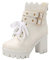 Stivali Gomma Donna Corti Scarpe Stivali Stivaletti alla Stivali Estivi Donna Traforati Morbidi Bassi Stivali di Gomma Donna Donna Stivali alla Sandali Bambina 1-Bianco 27.99