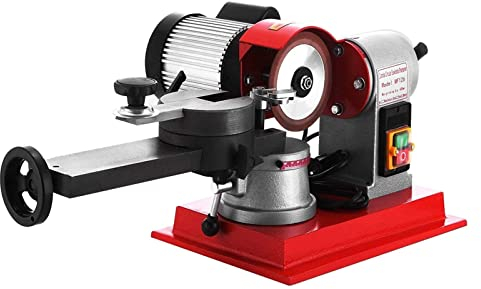 ALMVIS 370W Circular Saw Blade Sharpener 2850PRM Rotary Angle High-Performance Mill Grinding Machine 125mm Saw Blade Sharpening Machine knife sharpening kit