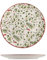 H&H Berry Set 6 Piatti Frutta. Ceramica, 20cm, Natale