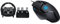 Logitech G G920 Driving Force Racing Wheel and Floor Pedals, Real Force Feedback & 02 Hyperion Fury Wired Gaming Mouse, 4,000 DPI, Lightweight, 8 Programmable Buttons, DPI Switch Button