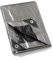 GUARD SHIELD Abdeckplane mit Ösen Wasserdicht 4m x 4m Grau Silberfarben/Schwarz Multifunktionale Polyester-Plane 120g/㎡ Gewebeplane Schutzplane Allzweckplane, Reißfest, UV-stabilisiert