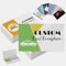 Individuelle Visitenkarten, personalisierbar mit Logo, Foto, personalisierbar, 1000, 500, 200, 100, doppelseitig bedruckbar, wasserdicht, für kleine Unternehmen