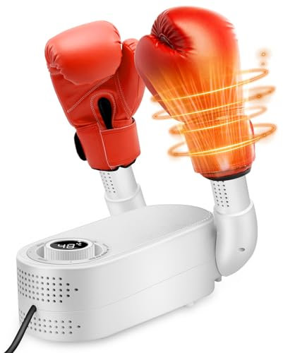 YORWHIN Boxhandschuh-Trockner mit intelligentem Timer, faltbar, für Kinder und Erwachsene, Schlaghandschuhe, beseitigt effektiv Gerüche