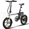 HITWAY E Bike 16 Zoll Elektrofahrrad E Bike, Pedelec mit 250W Motor, 25km/h Geschwindigkeit, 216Wh/324Wh Batterie E-Fahrräder für Erwachsene BK35/BK35S (Schwarz-BK35-6Ah)