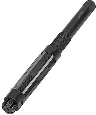 Reamer 26-29.5mm Adjustable Chucking Cutter Machine Hand Reamer 9SiCr Oil Coated Straight Shank Metal Hole 82.5mm Blade Length 6 Flute