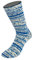 LANA GROSSA Meilenweit Seta | Sockengarn mit Seidenanteil, waschmaschinenfest | Handstrickgarn 55% Schurwolle (Merino), Polyamid, & Seide | 100g Wolle zum Stricken & Häkeln | 400m Garn FB3606