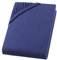 Spannbettlaken 90x200-100x200 cm - Jersey Spannbetttuch 100% Baumwolle - Komfort Bettlaken für Matratzen bis 30 cm Höhe, Spannbettlaken Farbe Navyblau