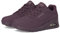 Skechers Damen UNO Stand On Air Sneaker, Burgundy Duraleather/Mesh, 37 EU
