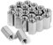 LALAGO 20 pezzi M8 x 24mm Dadi di Collegamento Lunghi in Acciaio Inox VA V2A A2, Dado a Vite Manicotti di Collegamento Esagonali, Dado a Croce Bulloni Filettati Manicotti Distanziali Dadi Lunghi
