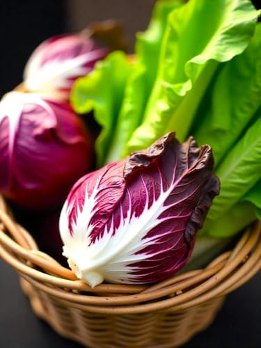 Seeds Italian Radicchio and Endives Mix 500+ Seeds to Grow Italian Heirloom Salad Greens for Spring and Fall Planting