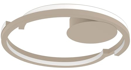 Eglo LED Ceiling Light Fixture Mezzomonte, dimmable Living Room lamp