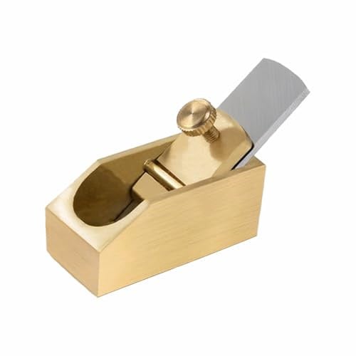 Daumenhobel für Geige, Bratsche und Cello, 18 mm Klingengrößen, langlebig und korrosionsbeständig mit präzisen gebogenen Klingen für Holzinstrumente