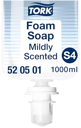 Tork Mild Duftende Hand Schaumseife S4, reduziert Verbrauch, 1 x 1000 ml, 520501