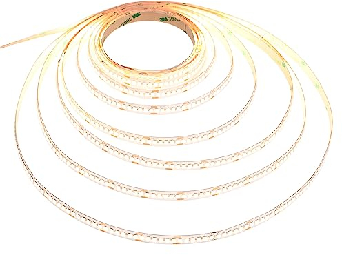 JOYLIT 24V Sehr Hell LED Streifen 5M Naturweiß 238LEDs/M Innen, CE UL PRO+ 2835 SMD 4000K LED Strip 2600LM/M 24W/M CRI 92+Dimmbar Lichtband Für Gewerbe, Industrie, Haushalt (Ohne 24V Trafo)