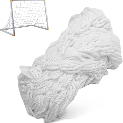 KSTE Fußball Fußballnetz - Fußballtore mit Netzgurten, Fußballtornetzersatz for Lacrosse und Fußball