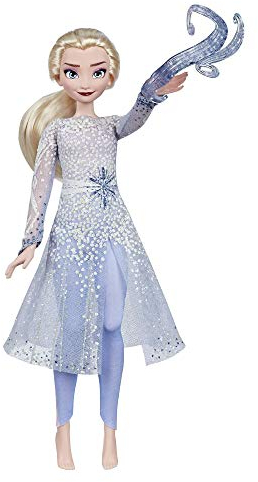 Hasbro E8569EU4 Disney Die Eiskönigin Elsas magische Enthüllung, Puppe mit Lichtern und Geräuschen, inspiriert durch Disneys Die Eiskönigin 2