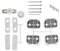 bartyspares Hoover Candy Washing Machine Integrated Decor Door Hinge Fitting Fixing Kit