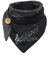 Hiseng Damen Schals Groß Dreieck Winter Dreieckstuch Warmer Button Lieblingsschal Scarf Fransen Knopf Karoschal Poncho Soft Wrap Lange Stola Fransen Poncho (165x90cm,Musik Note)