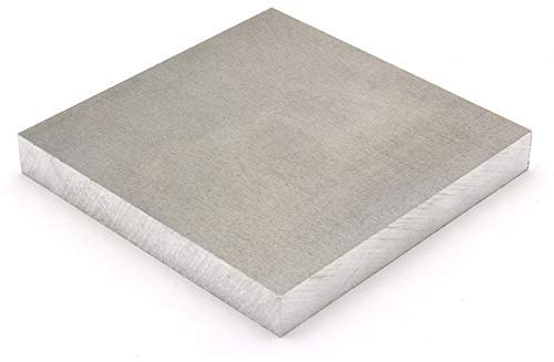 Placa de aluminio EN AW-5083, sin revestimiento, 10 x 160 mm, longitud: 90 mm