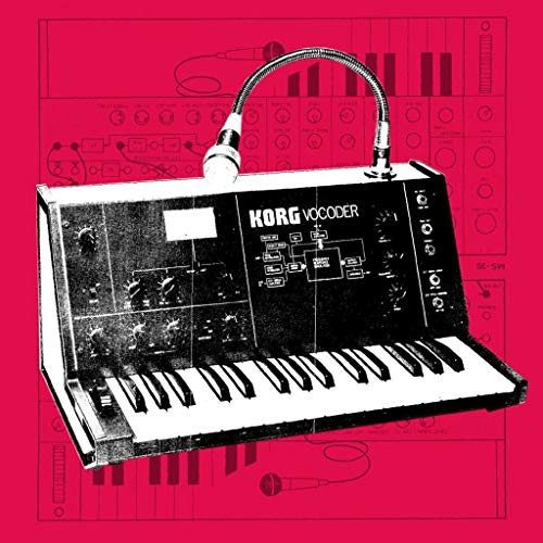 Poster Synthé Retro Korg Vocoder Analog Synthetizer Vintage