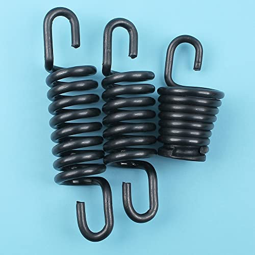 Luxuypon AV MOLLA MONTAGGIO SET Per MCCULLOCH MAC CAT 335 338 420 438 435 436 440 442 Tampone Anti-Vibrazione 3 Pz/lotto di Ricambio