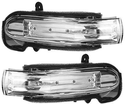 Ocnvlia Paire de Clignotants de RéTroviseur pour - W203 Classe C C280 C320 C350 Gauche et Droite 01-07