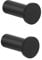 SAYAYO Ganci Accappatoio Bagno Nero in Acciaio Inox Ganci Appendiabiti, Appendi Strofinacci Cucina Gancio da Parete Appendi Accappatoio Bagno Capacità Carico 15 kg, 2 Pezzi, EGOY001Y-B-2P