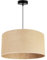 Light-Home Juta Hängelampe - Boho Deckenlampe Esszimmer und Küche - Pendelleuchte aus Metall mit Stoff Lampenschirm - ⌀ 45 cm - Klassisch 1 - Jute