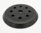125 mm Klett Schleifteller mit Metallkern für Black & Decker BD 190,190 E,190 S,KA 190,190 E,190 S,SPEC375,797157-01, Klett Teller,Platte