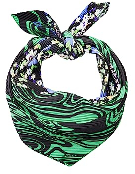 Desigual Women's Fou_PSICO Flor Carre, Green, One Size