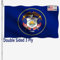 Utah Staatsflagge, doppelseitig, 7,6 x 12,7 cm, für den Außenbereich, strapazierfähig, 3-lagig, mit strapazierfähigem Segeltuchkopf und 2 Messingösen, lebendige Farben