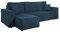Mirjan24 Ecksofa Kobaro Cord Sofa Eckcouch Couch mit Schlaffunktion und Bettkasten Ottomane Universal, L-Form Couch Schlafsofa Bettsofa Farbauswahl (Poso 05)