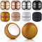 simarro 8 Paar Hijab Magnetische Pins, Keine Lochstifte Schal Pins Mehrfarbig Muslimischen Schal Hijab Kleidung Pins Vielseitig einsetzbar Runde Hijab Brosche Magnetischer Hijab Clip