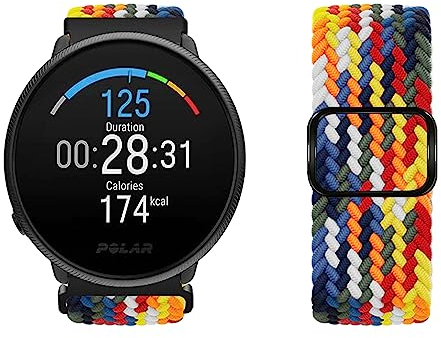 Armband für Polar Ignite/Ignite 2/Ignite 3 Armband, Elastisch Nylon Geflochten Loop Armband für Polar Ignite/Ignite 2/Ignite 3 Armband für Herren Damen Band für Polar Ignite/Ignite 2/3 Armband (AA)