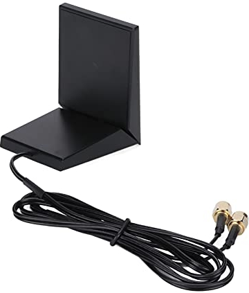 Rallonge D'Antenne WiFi Externe 2.4G, Connecteur D'Antenne de Routeur WiFi Double Bande sans Fil 8dBi, Antenne WiFi Omnidirectionnelle avec RP-SMA, Plug and Play