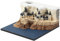 Rufevee 2024 Schreibtisch 3D Memo Pad Papier Kreativer TischNotizblock DIY-Notizen Papierskulptur Geschenk Notizblock Papier Kunst des Himmels Skulptur Home Dekoration Geschenk(Ohne Licht)