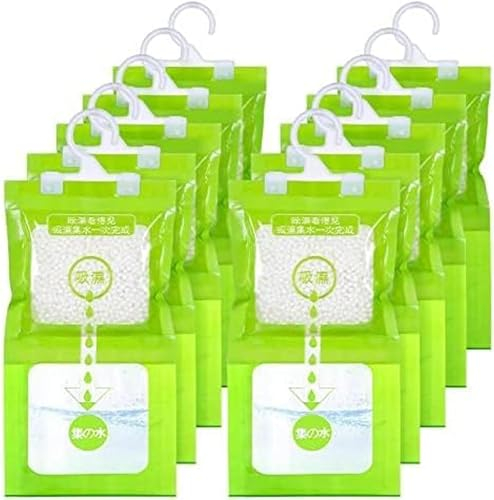 Rawhui Bolsa Antihumedad Armarios 10 Unidades 100g Deshumidificador Armarios Colgante Absorbedor de Humedad Armario Antimoho Antihumedad Para Armarios Trastero Dormitorio RVs