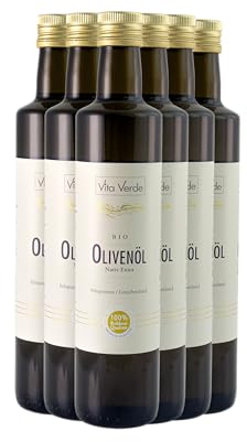 3000 ml 6 Flaschen Vita Verde Olivenöl nativ extra 6 x 500 ml (6er Pack)