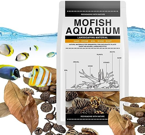higyee Aquarien Botanicals - Natürlicher -Senker für Aquarientanks,Gesunde Nahrungsquellen für Aquarien, Aquariumdekorationen und -zubehör, Pflanzenstoffe für Kampffische
