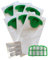 Filterline 6 Sacchetti in Microfibra Made in Italy Profumini e Filtri Compatibili per Folletto Vorwerk Kobold vk200 vk201 vk220 (6 Sacchetti e Filtro Griglia)