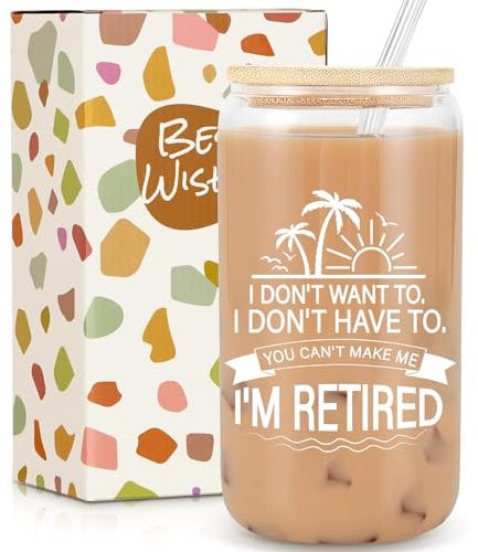 Retirement Gift for Women Men Retirees, Teachers, Coworkers, Colleagues - Cool Best Decorations, Retired 2025 Ideas, Leaving and Farewell Gifts