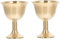 DECHOUS Coupes De Calice En Laiton De Style Rétro Coupes De Temple Gobelets À Vin Petits Verres À Vin Pour La Décoration De Boissons
