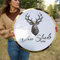 GUANKE Custom Round Acrylic Salon Sign, Welcome Sign, Personalized Business Logo, 61 cm Diameter