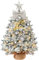Kleiner Weihnachtsbaum Mit Beleuchtung,Mini Weihnachtsbaum 23 DIY Weihnachtsdekoration,Tisch Weihnachtsbaum Mit LED Beleuchtung für Haus Weihnachtsbaum