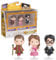 Wizarding World, Harry Potter - Set di 4 personaggi Micro Magical Moments Year con Harry, Hermione, Viktor Kruml e custodia per espositore