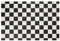 misento PVC Bodenbelag Meterware Smart, Vinylboden Stärke 2,8 mm Nutzschicht 0,2 mm, Vinyl Bodenbelag, Schwarz-Weiß 200 x 600 cm